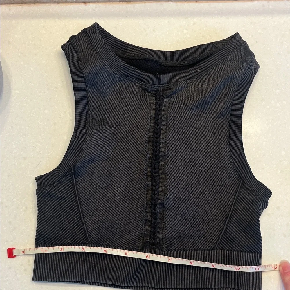 aerie Ribbed Tank Top Set - Black, Blue, Beige, Lime - Picture 3 of 13
